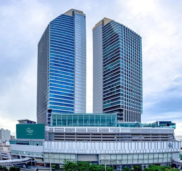 ตึก CW Tower รัชดาภิเษก ที่ตั้งของคลินิกโคแฮปปี้สเปซ